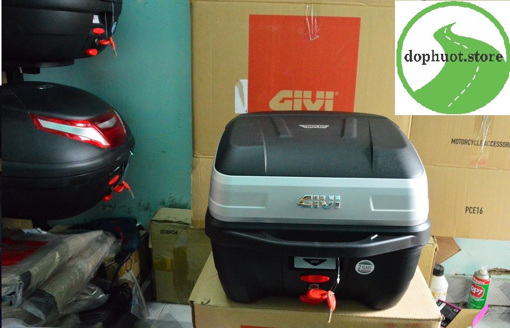 Thùng sau givi b32n + bộ đế chính hãng