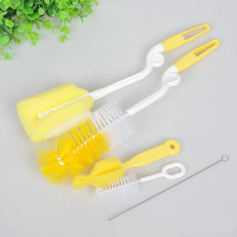 [HCM]Bộ cọ rửa bình 5 chi tiết