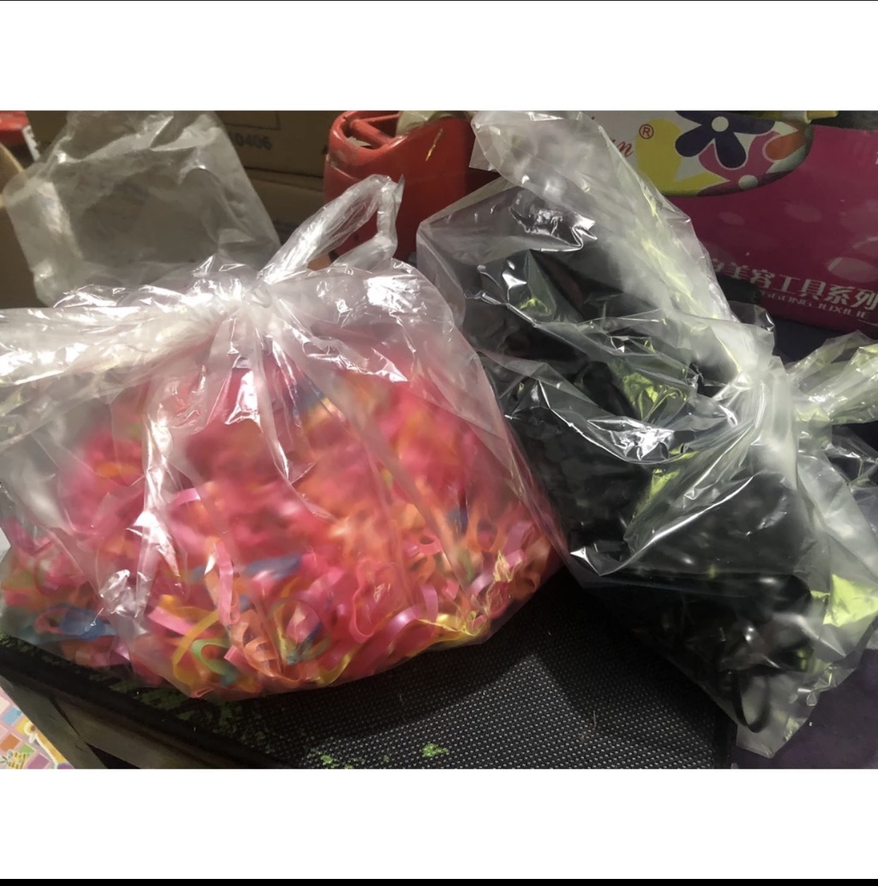 Túi 100g Chun Buộc Tóc Sắc Màu