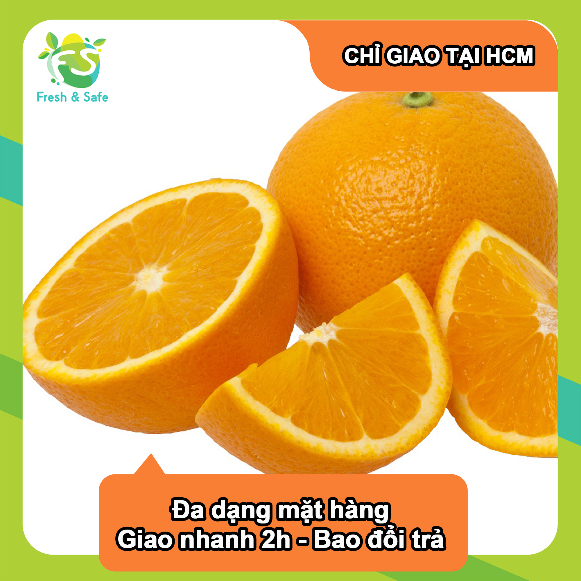 [Chỉ Giao HCM] Cam vàng Mỹ/Úc - 1kg