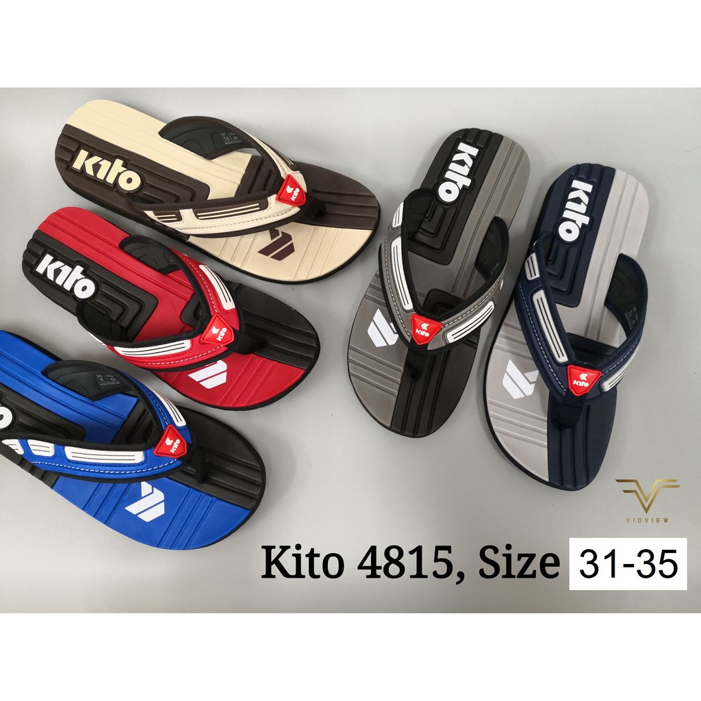 [KITO]Dép Kẹp Nam&Nữ Model 4815 แท้จริง Kito Thái Lan (Size36-43)