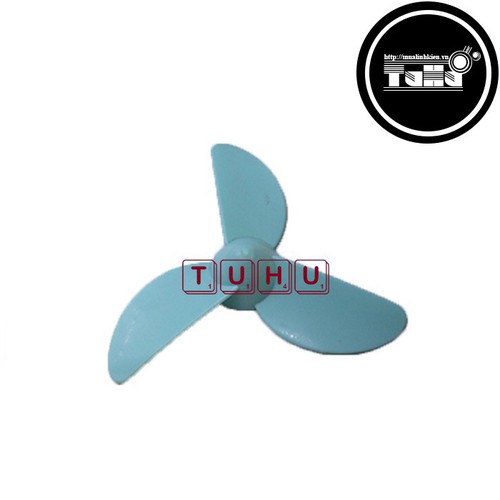 Cánh Quạt Con Cóc Mini 11Cm 3 Cánh Xanh