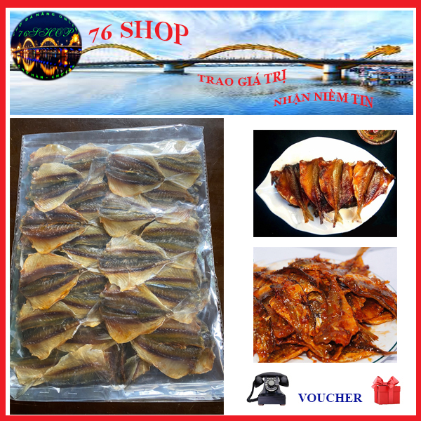 [ GÓI 1 kg ] - CÁ CHỈ VÀNG KHÔ  - ĐẶC SẢN ĐÀ NẴNG