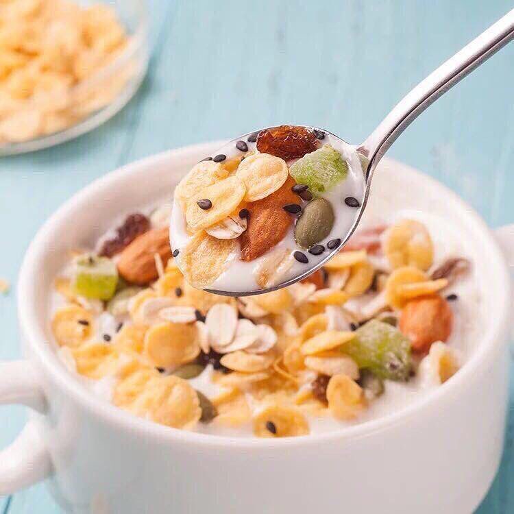 NGŨ CỐC DINH DƯỠNG FRUIT OATMEAL lon 500gr | Lazada.vn