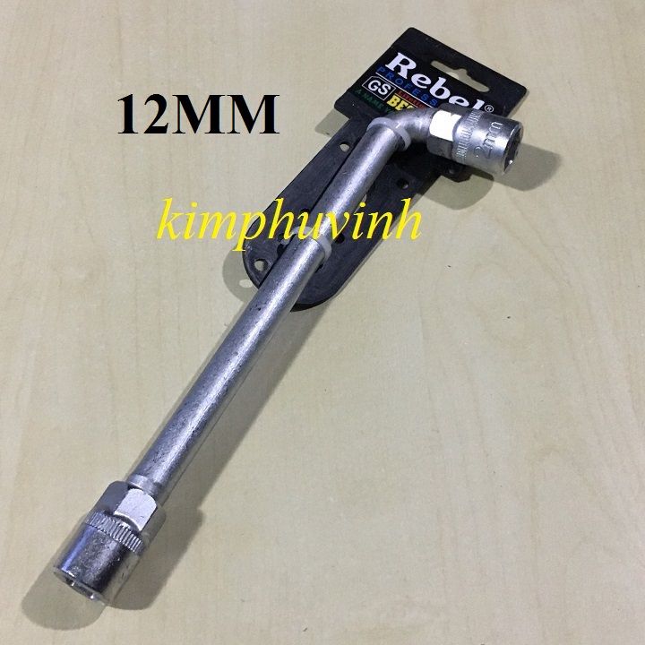 01 CẦN SIẾT CHỮ L 12mm - KHÓA ỐNG ĐIẾU REBEL - ỐNG ĐIẾU VẶN ỐC