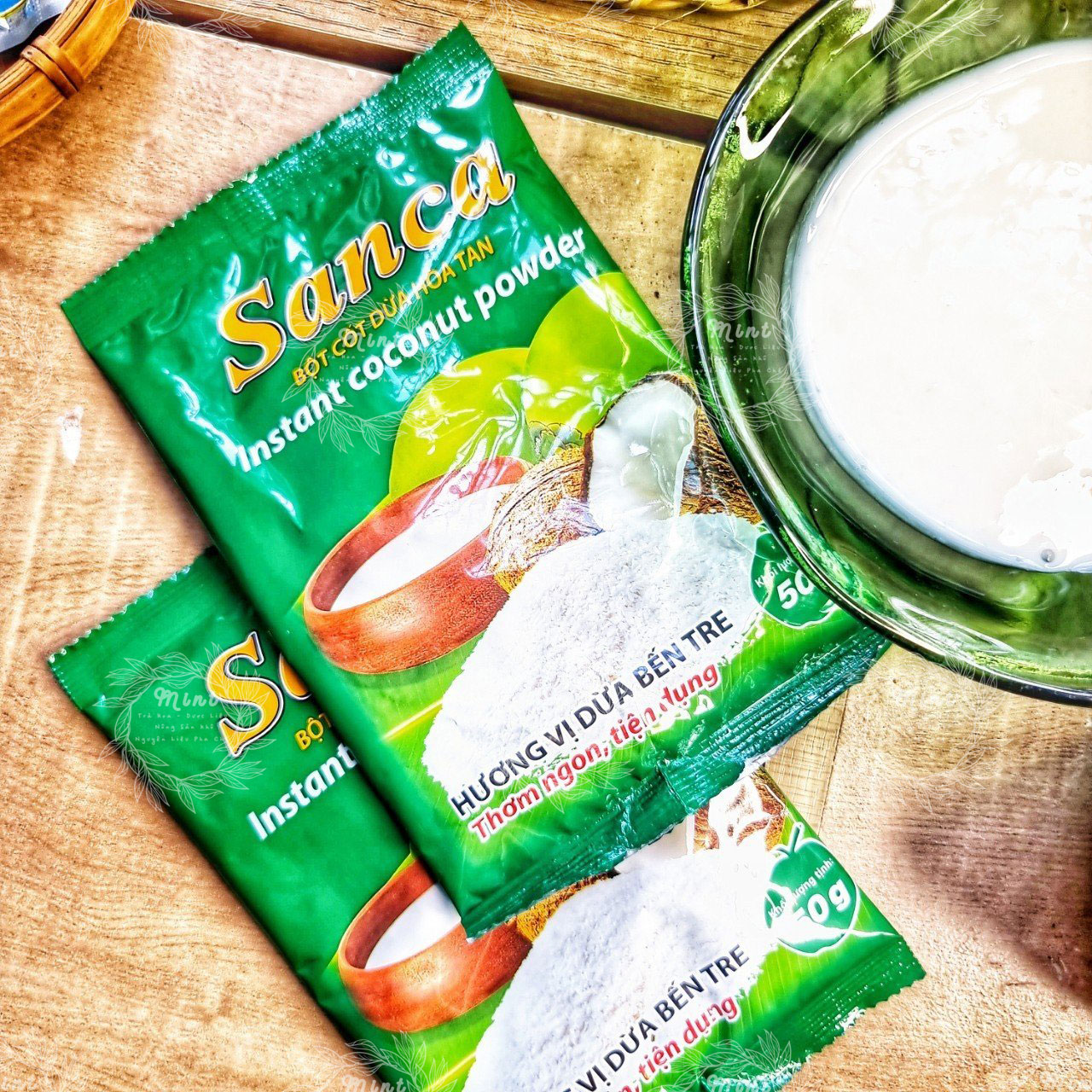 Bột Cốt Dừa Sanca - Túi 50gr