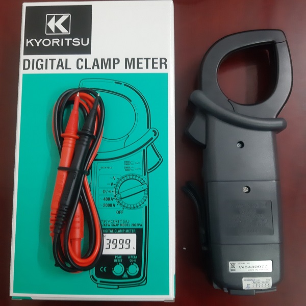 Ampe kìm KYORITSU 2002PA (AC 2000A)