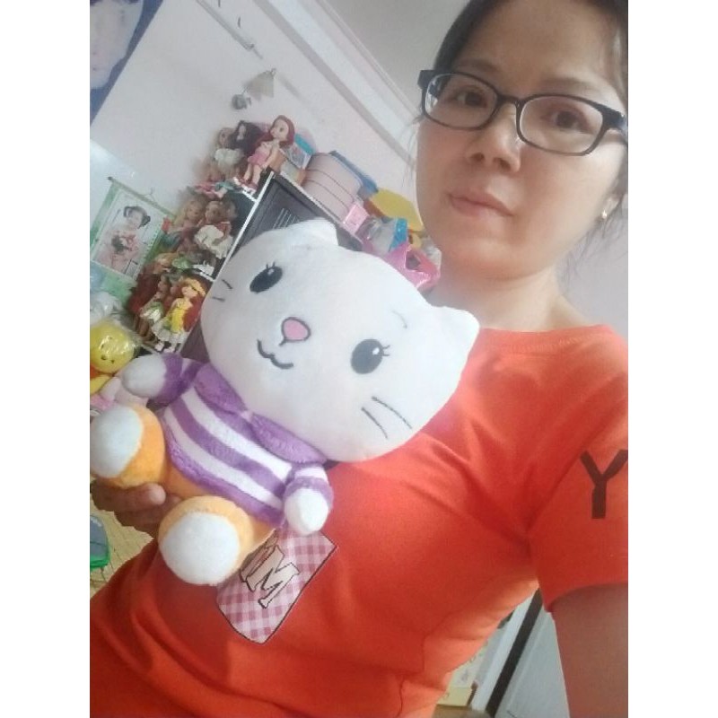 [HCM]Gấu Bông Mèo Đội Vương Miệng Đáng Yêu