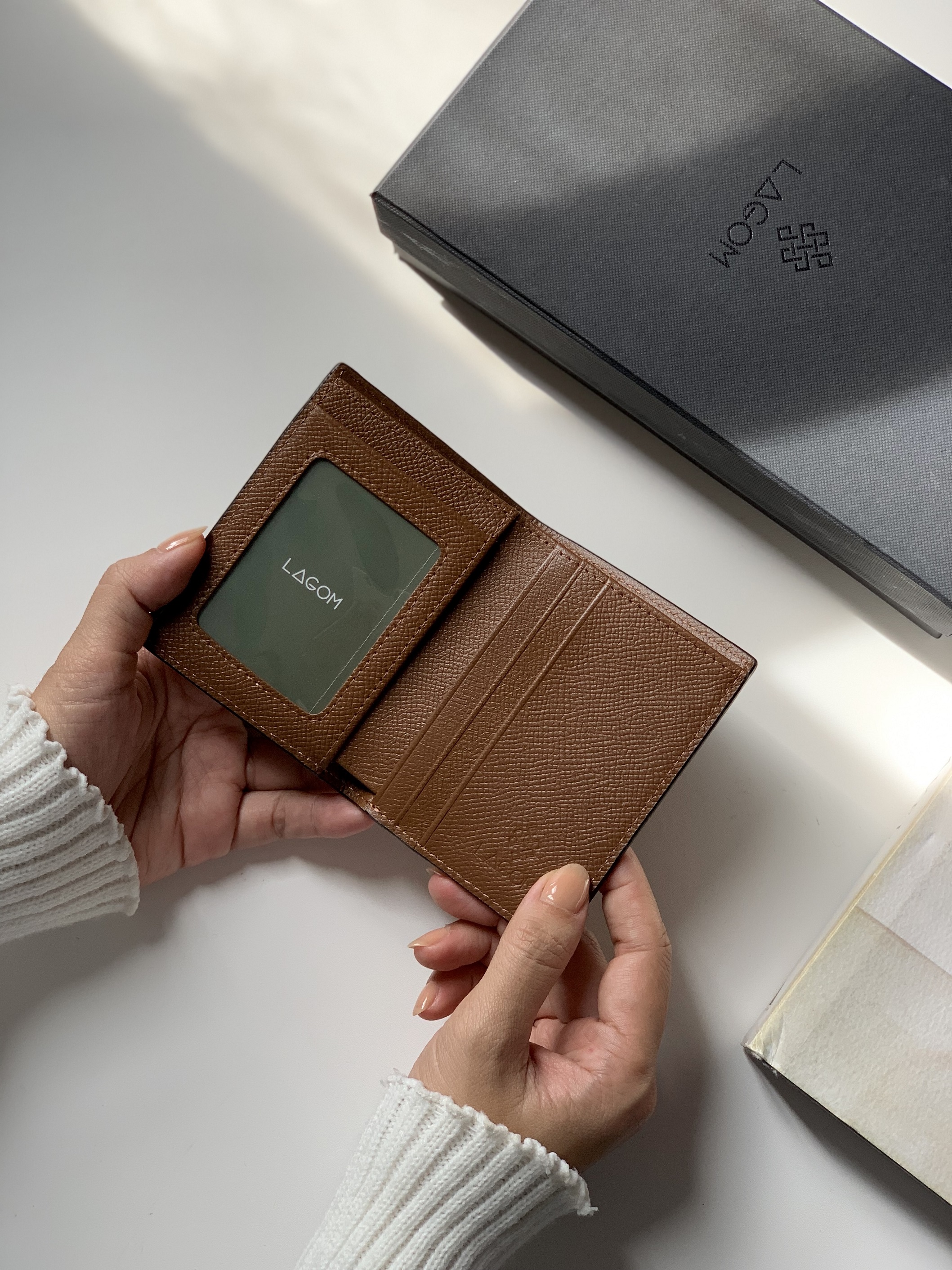 Ví nữ Mini Da thật LAGOM.ID Wallet