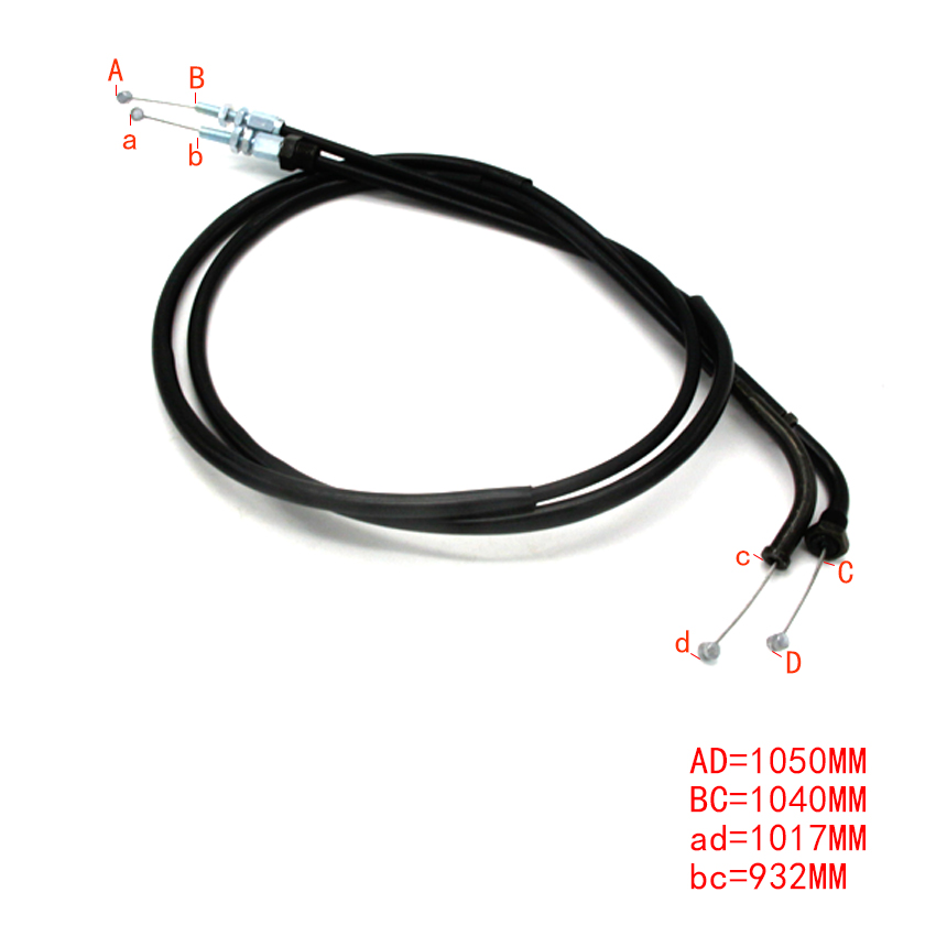 Cáp ga honda for honda cmx250c rebel cmx250x rebel cmx450 ca250 17910-ken-670 17920-ken-670 17910-mm2-000 17920-mm2-000 17910-kr3-600 17920-kr3-600