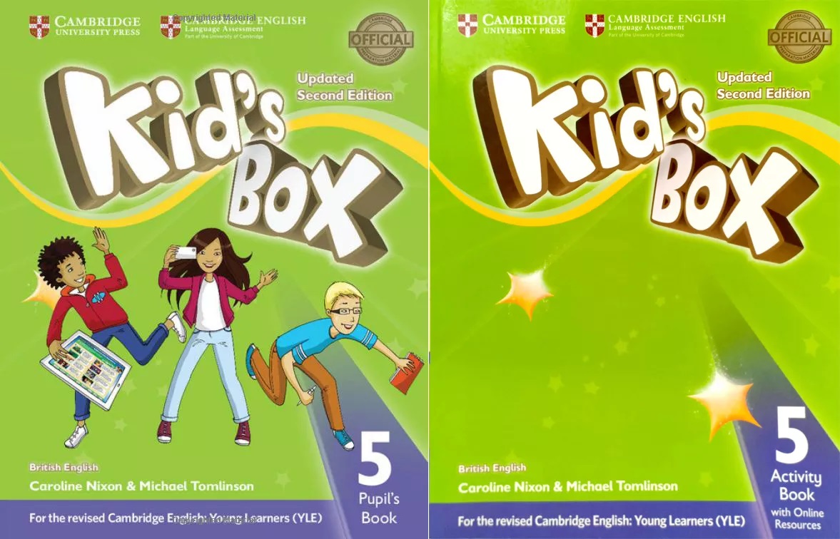 Bộ sách tiếng Anh cho bé Kid's box 5 Second edition
