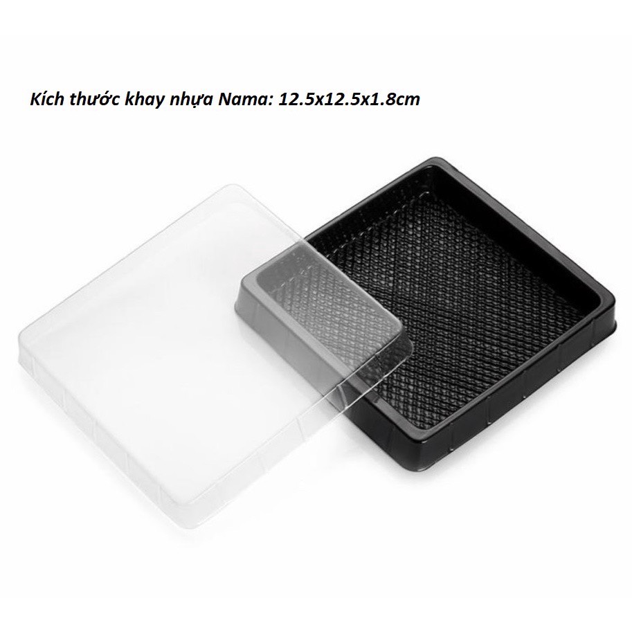Khay nhựa đựng kẹo socola 9v, 12v, nama socola