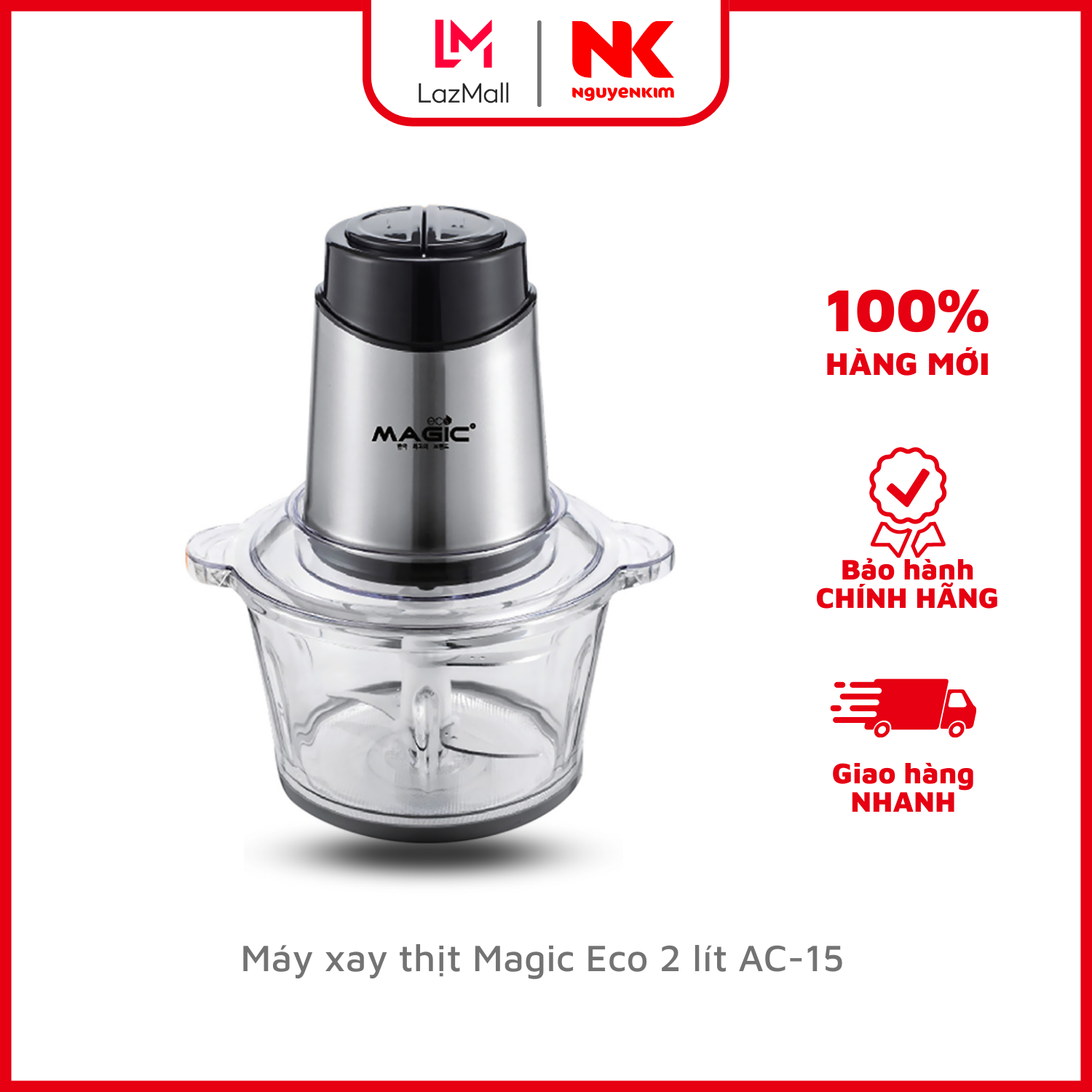 Máy xay thịt Magic Eco 2 lít AC-15