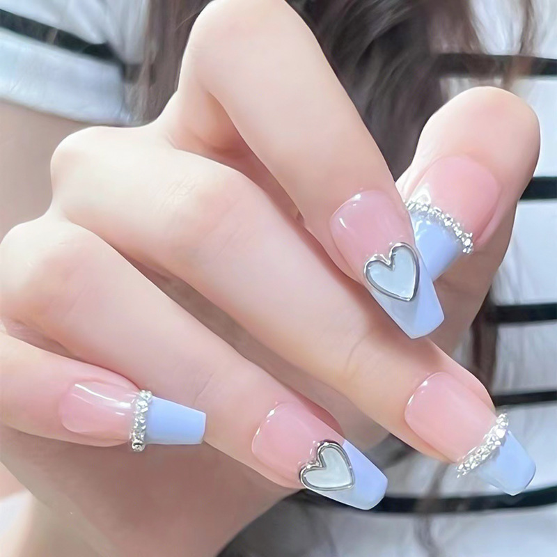 Charm Trái Tim Xà Cừ Tinh Tế HÀN QUỐC | Trang Trí Móng 5L