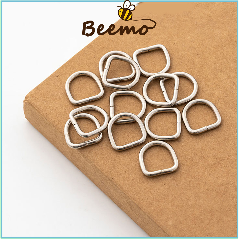 Khoen Móc Chữ D (1 cặp),Vòng D-Ring Handmade DIY