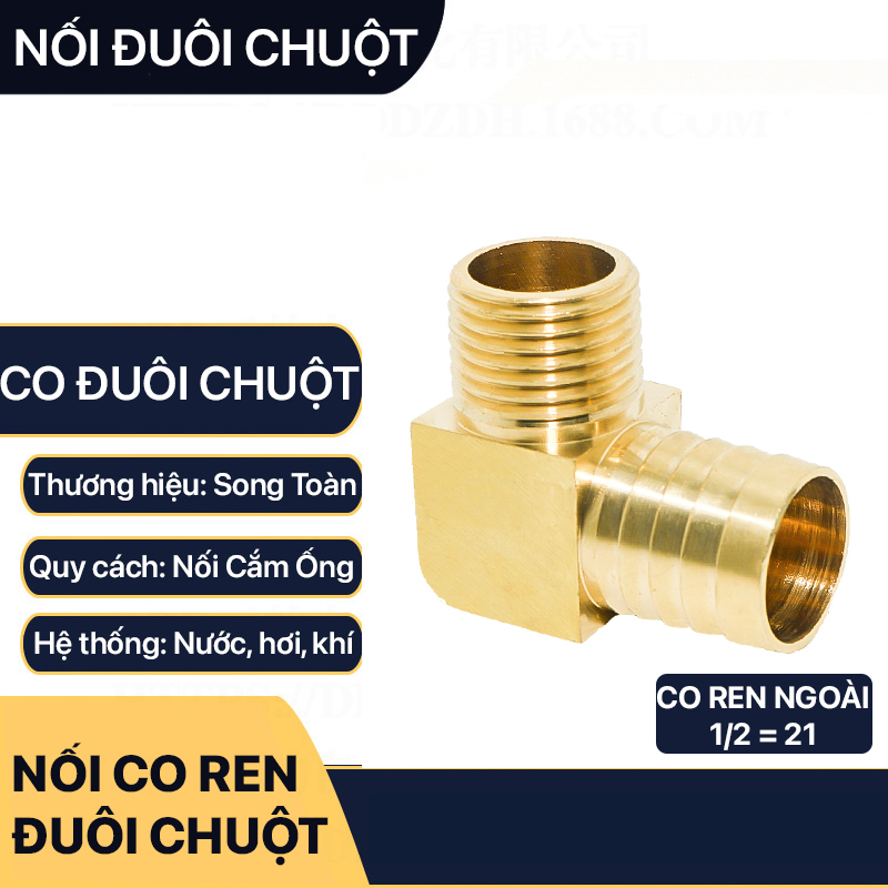 Co ren ngoài 21 đuôi chuột lòng trong phi 6, 8 , 10, 12, 14, 16, 18, 20