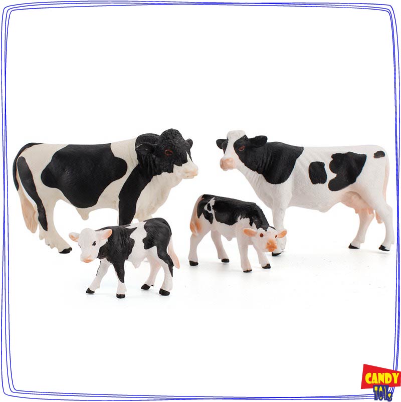 Đồ chơi mô hình động vật cao cấp - bò sữa