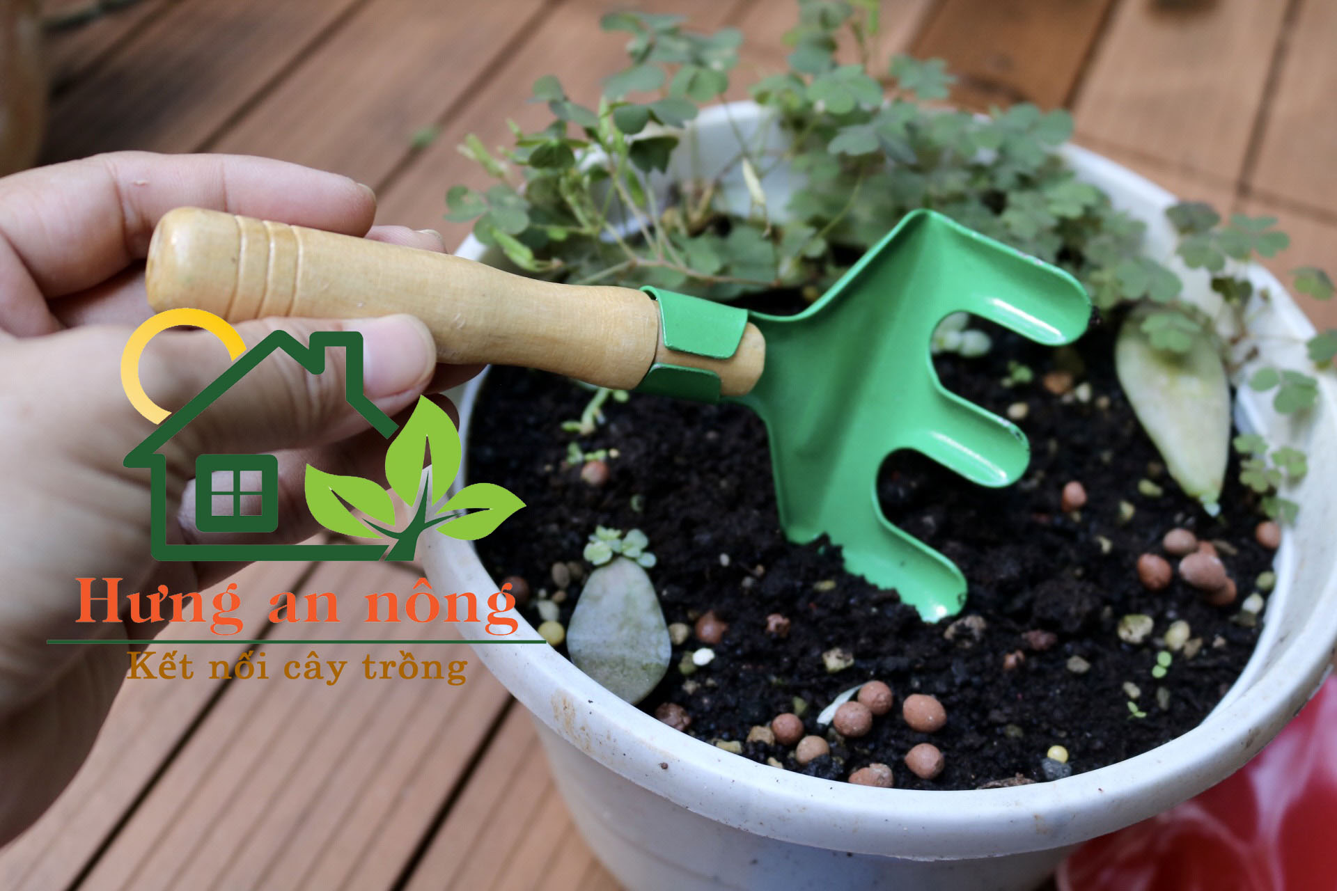 Bộ cuốc xẻng lớn 3 màu làm vườn L2