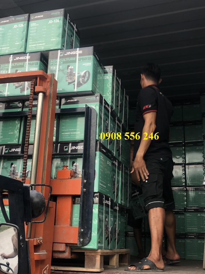 ĐẦU BƠM XỊT ÁP LỰC JINGDE JD-135 piston sứ 2hp