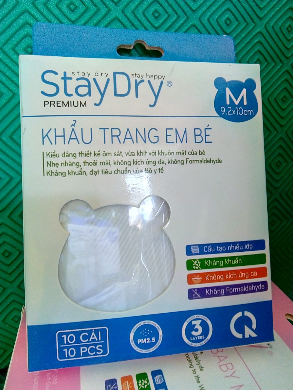 Hộp khẩu trang vải 10 cái