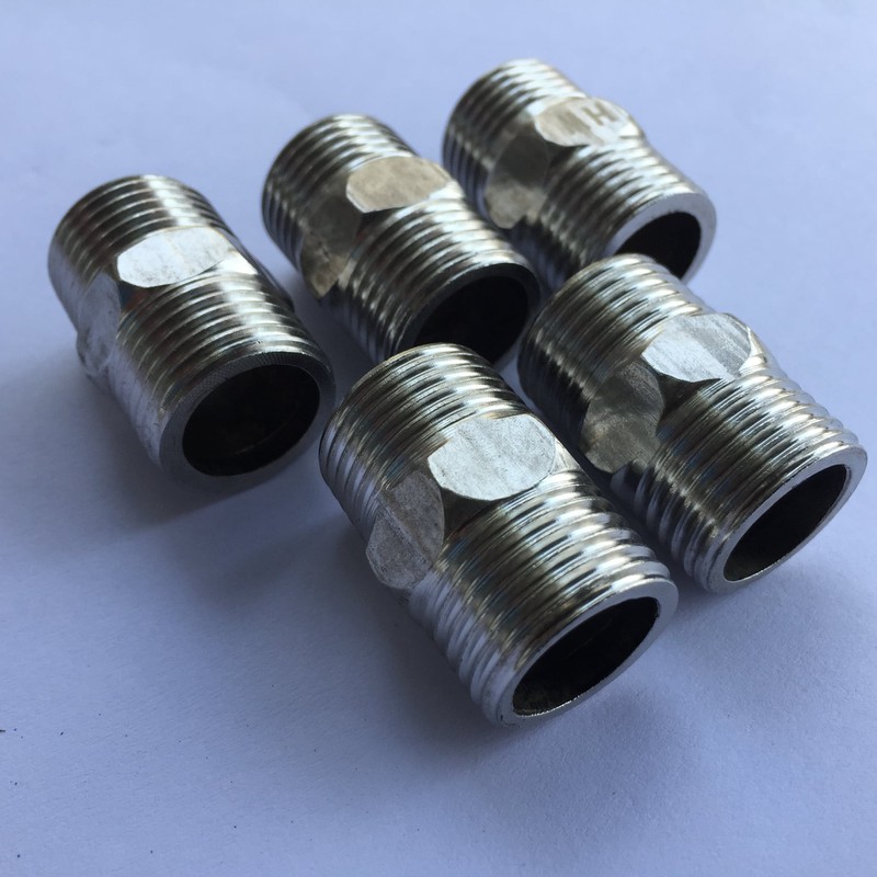 5 chiếc kép inox 304 ren ngoài 21mm