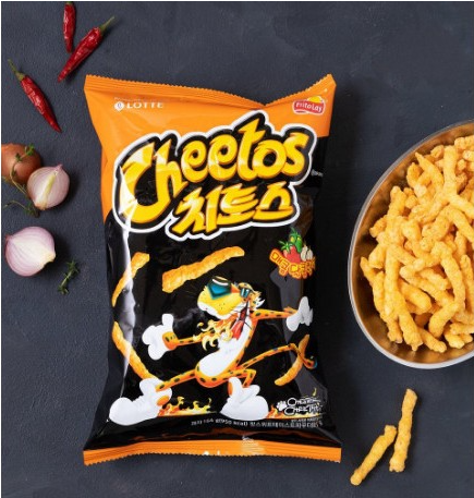 Bánh Snack Cheetos Lotte 82g Hàn Quốc