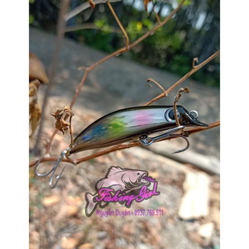 Mồi giả câu cá sasuke 75 shad