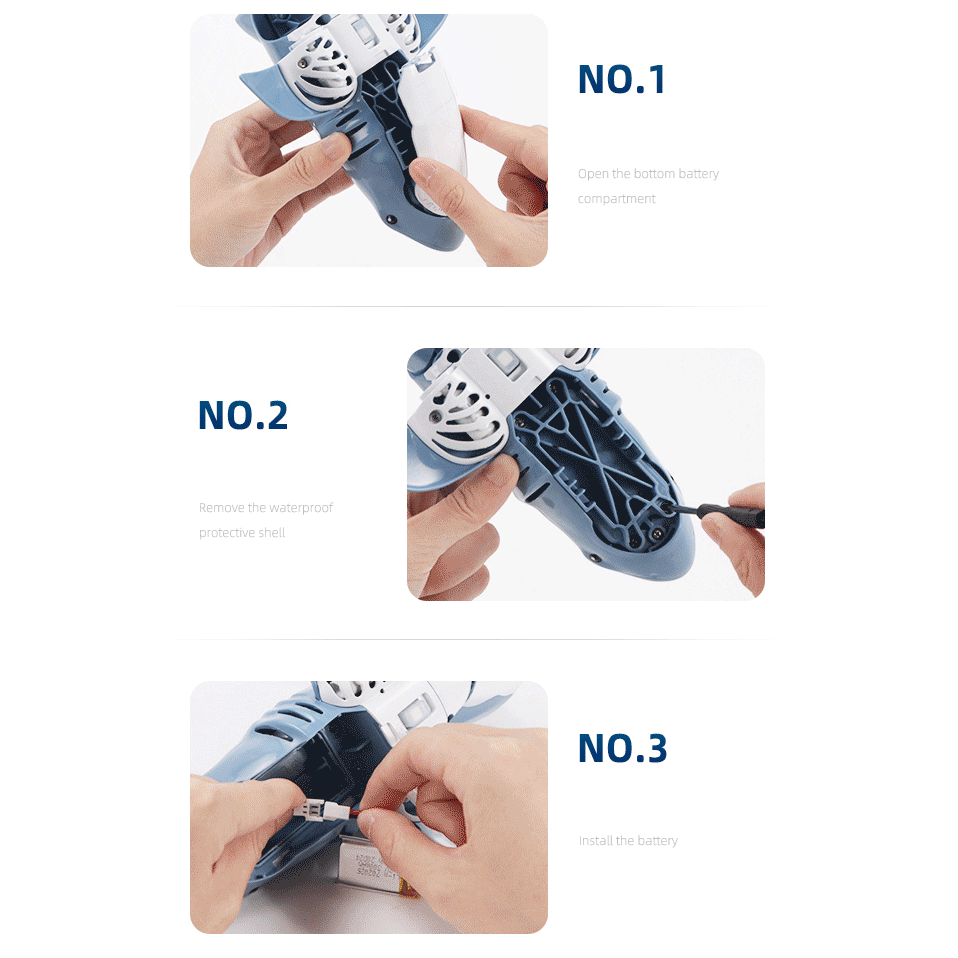 Cá mập điều khiển từ xa mới nhất 2022 (tặng móc khóa)