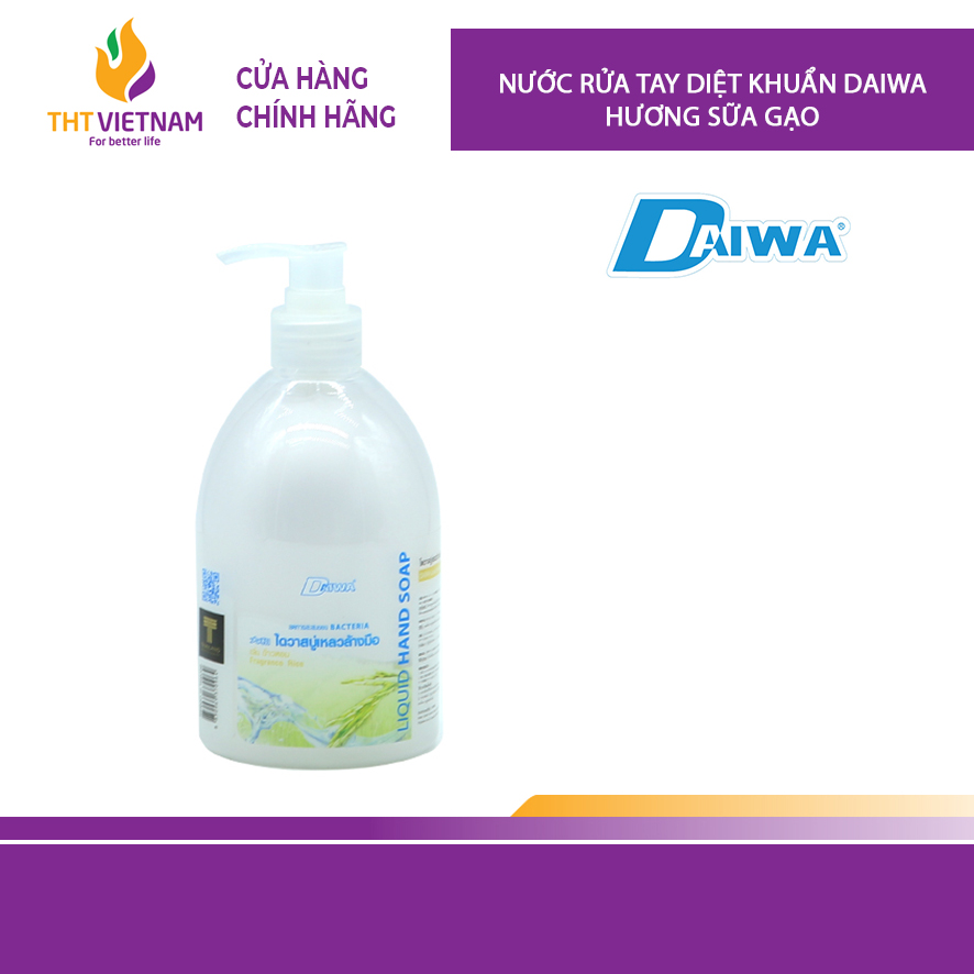 Nước rửa tay diệt khuẩn Daiwa 500ml