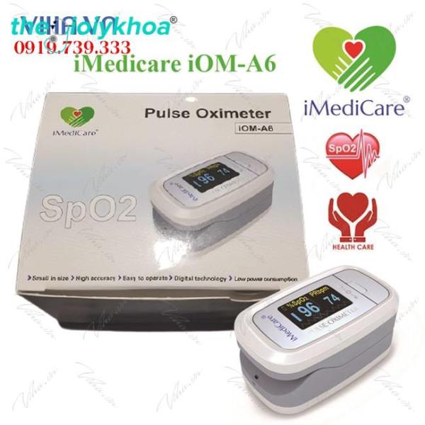 Nơi bán Máy đo nồng độ oxy trong máu SpO2 và nhịp tim iMedicare iOM-A6
