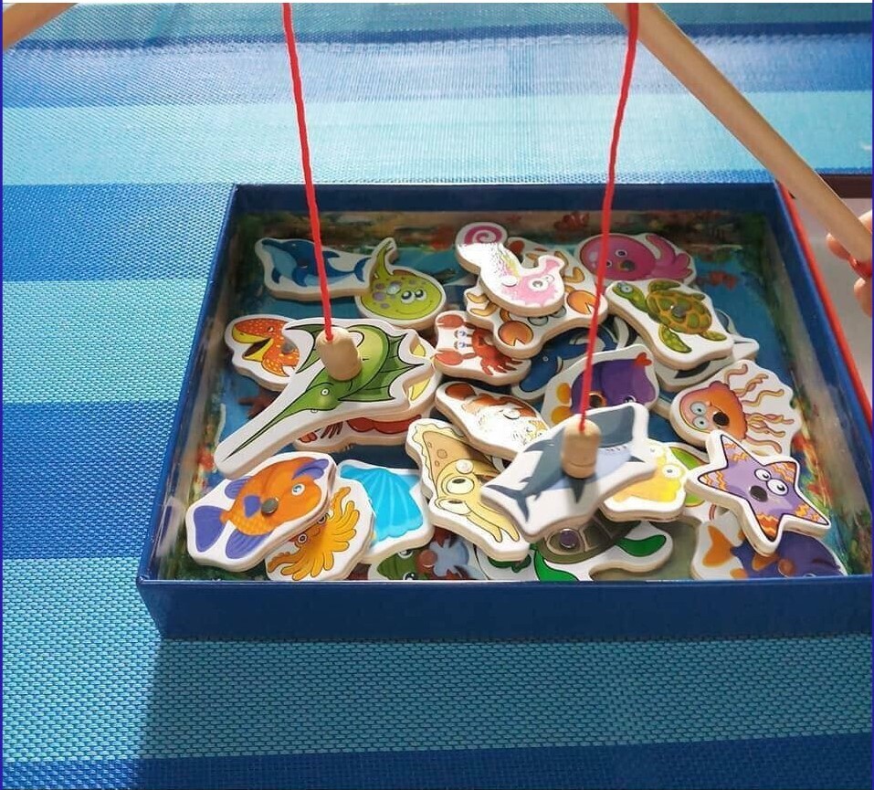 Đồ chơi câu cá gỗ 32 chi tiết