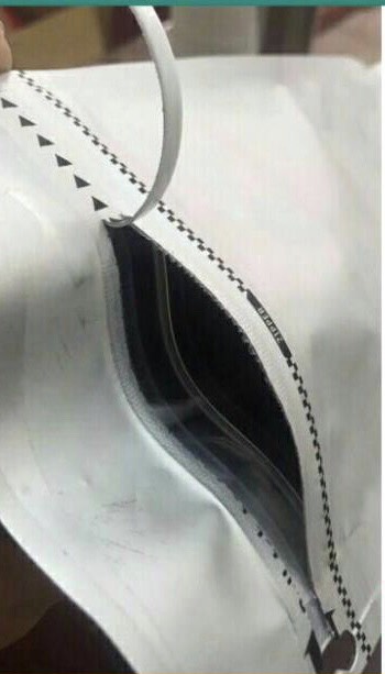 [giá siêu rẻ ] 1kg Túi Zipper 8 Cạnh TRẮNG-ĐEN Đựng Cafe