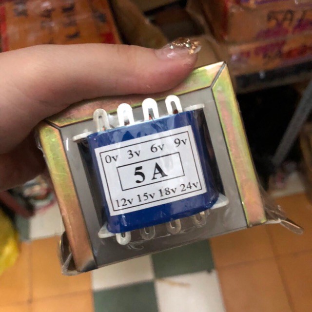 Biến áp 5A nhiều đầu