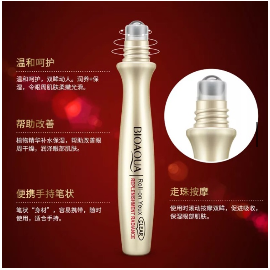 Thanh lăn serum giảm thâm quầng mắt Bioaqua