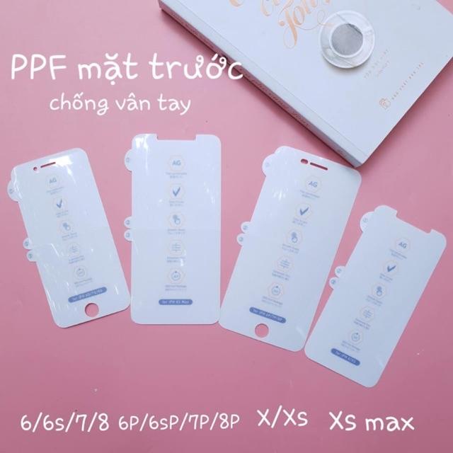 Miếng dán PPF chống vân tay mặt trước cho iPhone 11 Pro Max