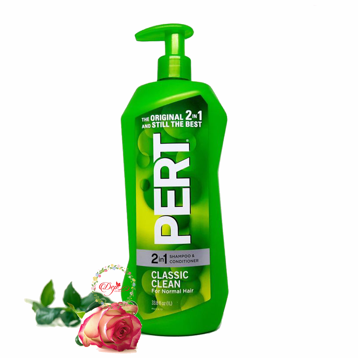 [HCM]DẦU GỘI XẢ 2 TRONG 1 MỸ PERT SHAMPOO & CONDITIONER 1L