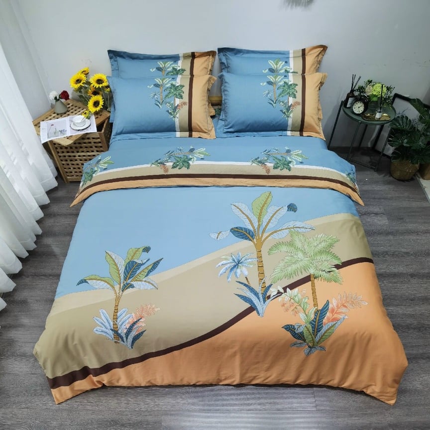 Bộ CHĂN GA GỐI COTTON ORGANIC (100% Cotton) Nhập Khẩu