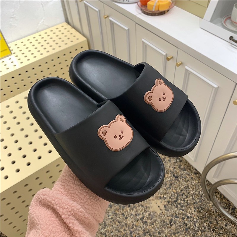 Dép đế bánh mì hình gấu sieu cute