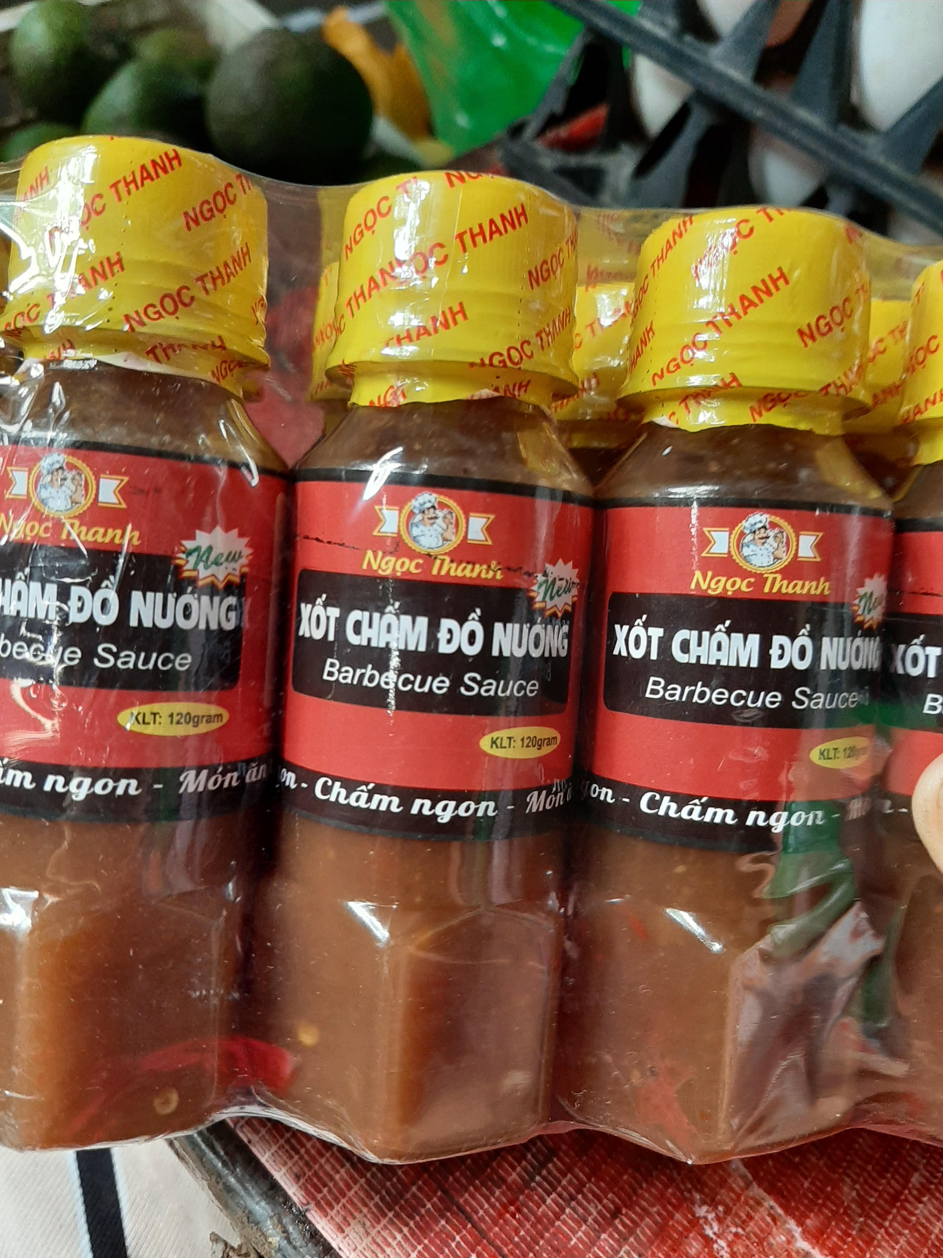 XỐT CHẤM ĐỒ NƯỚNG NGỌC THANH 120G/ SỐT THỊT NƯỚNG