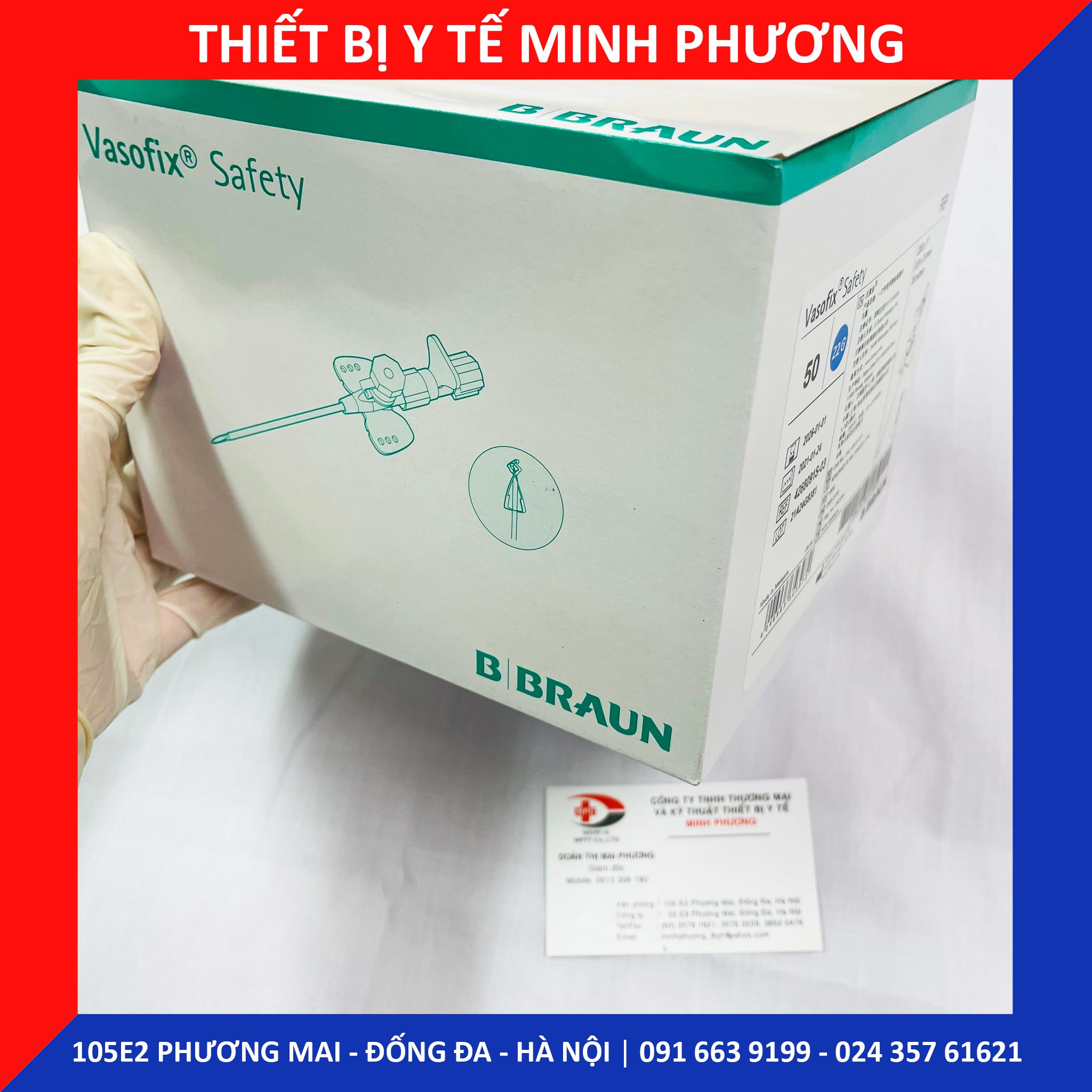 [Combo 10 chiếc] Kim luồn tĩnh mạch BRAUN các size
