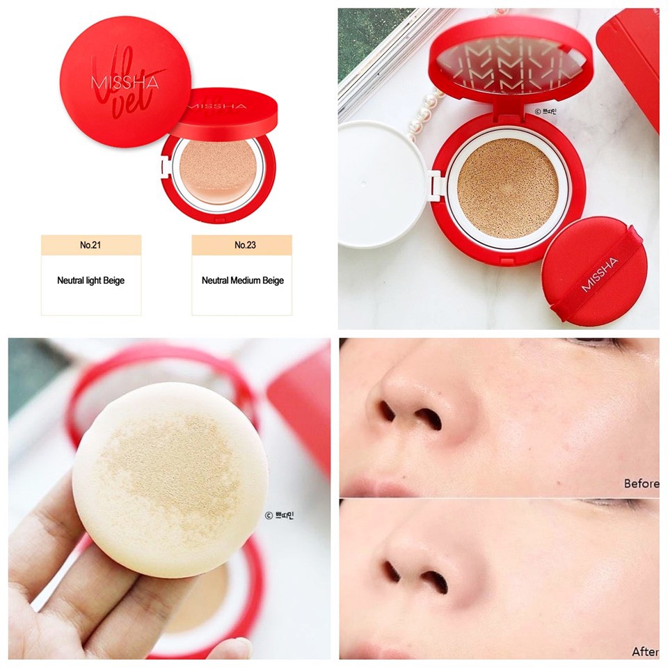 Phấn Nước Missha Velvet Finish Cushion