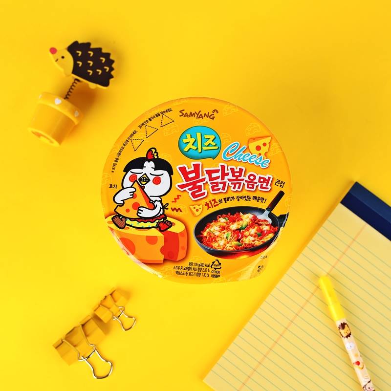 Mì gà cay phô mai dạng ly Samyang 70g