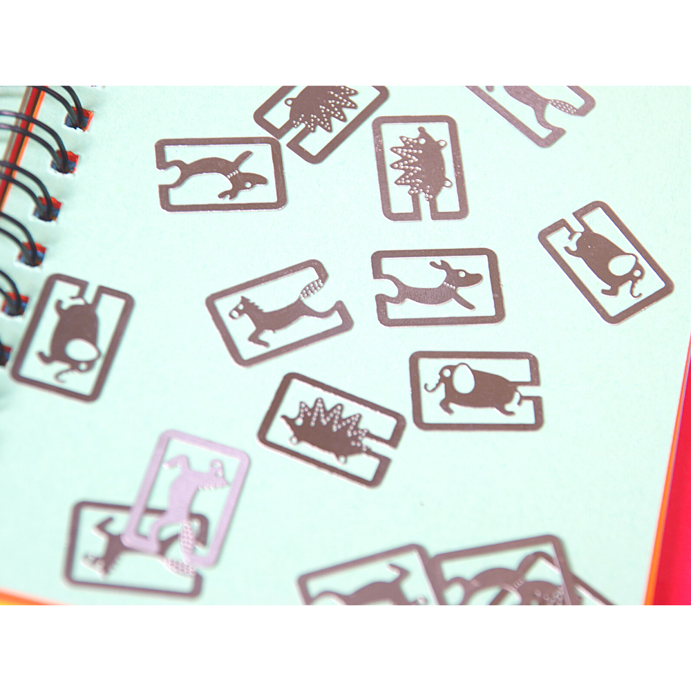 [HCM]Bộ Đánh Dấu Sách Book Line Markers - Animal