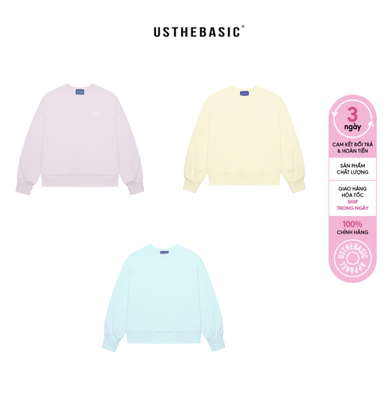 Usthebasic - UTB Terry Logo Sweatshirt