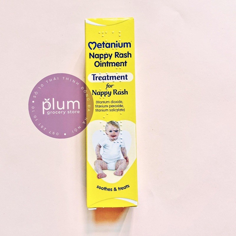 Kem hăm Metanium hàng Anh [40g/30g]