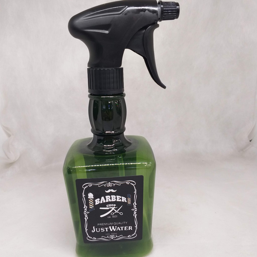 Bình xịt nước cắt tóc barber vuông 650ml