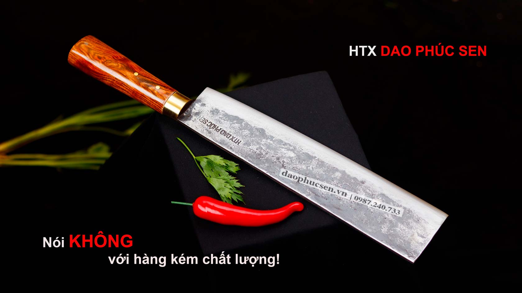 Dao phúc sen dao tông chặt gà G07D