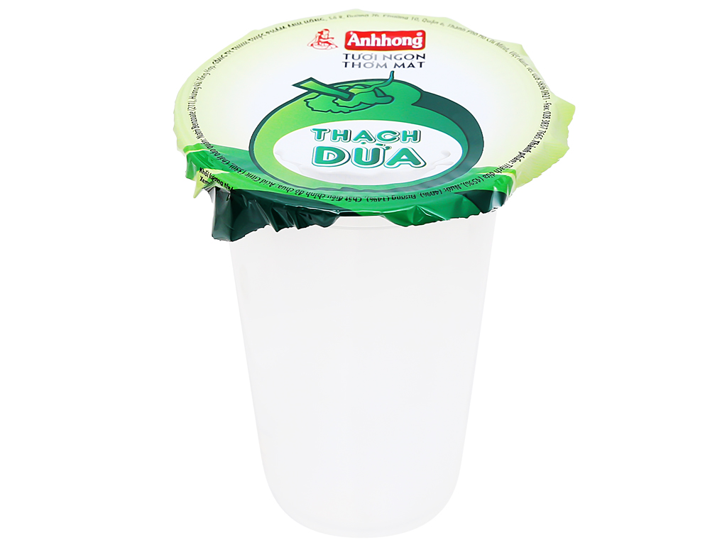 Thạch Dừa Ánh Hồng 540g nhều vị  (Lốc 6 ly x 90g)