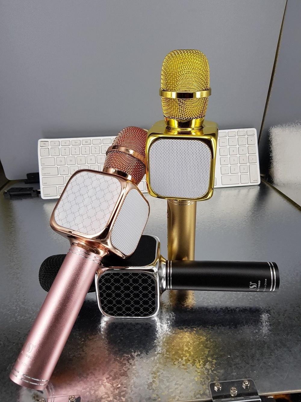 Micro Bluetooth Kèm Loa, Micro Không Dây Kết Nối Bluetooth