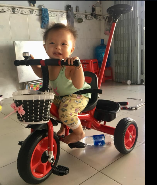 XE ĐẠP 3 BÁNH CÓ CẦN ĐẨY